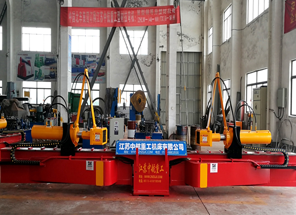 冒型鋼等異型材拉彎機 冒型鋼等異型材拉彎機